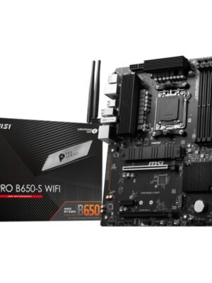 MSI PRO B650-S Wi-Fi AMD AM5 ATX Gaming Motherboard