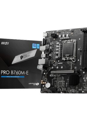 MSI B760M-E PRO DDR5 LGA1700 M-ATX Motherboard