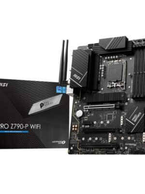 MSI PRO Z790-P WIFI Motherboard – Intel Z790, Wi-Fi 6E, DDR5, ATX