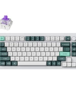 Keychron Q1H-P1 QMK Wireless Custom Keyboard - White