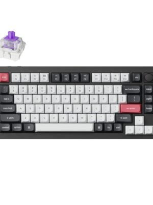 Keychron Q1H-M1 QMK Wireless Custom Keyboard - Black