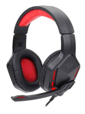 REDRAGON Over-Ear THEMIS Aux Gaming Headset - Black