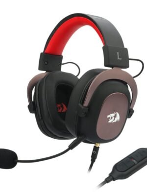 REDRAGON Over-Ear ZEUS 2 USB Gaming Headset - Black