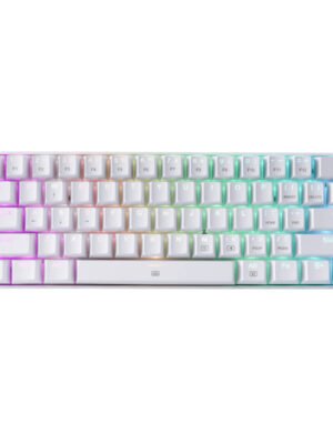 REDRAGON DRAGONBORN Wired Mechanical Keyboard RGB67Key Design - White