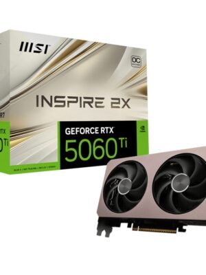 MSI GeForce RTX 5060 Ti 16GB INSPIRE 2X OC Graphics Card