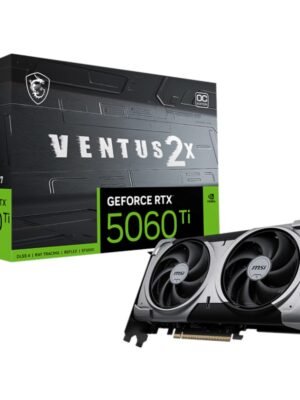 MSI GeForce RTX 5060 Ti VENTUS 2X OC PLUS 16GB GDDR7 Graphics Card