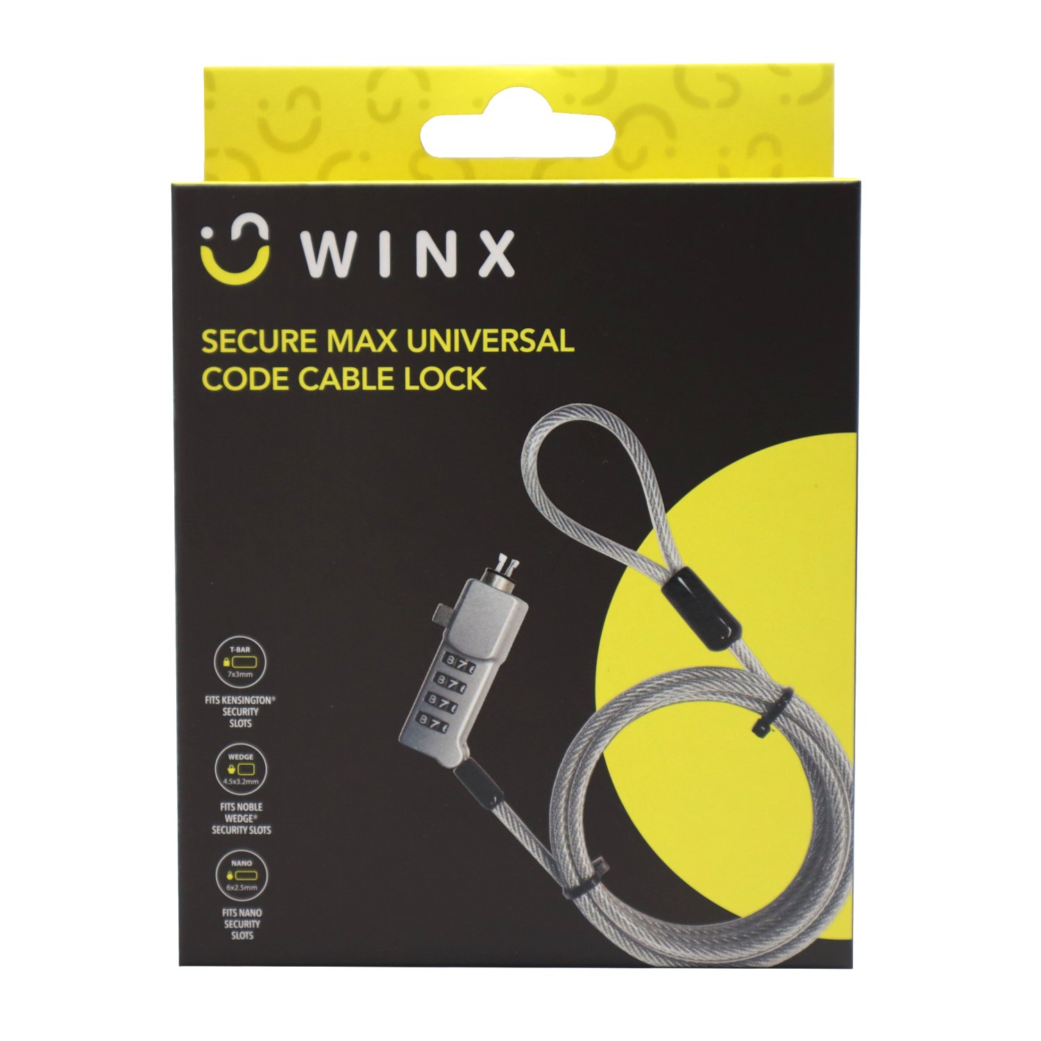 WINX Secure Max Universal Code Cable Lock - Image 6