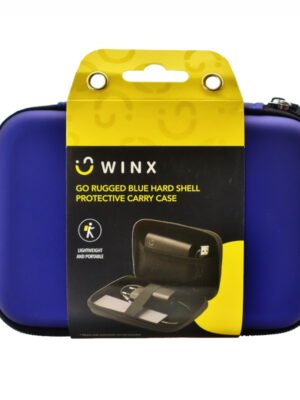 Winx Go Rugged Hardshell Protective Carry Case - Blue