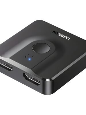 UGREEN CM217-50966 2-in-1 Bi-Directional 4K HDMI Switcher - Black