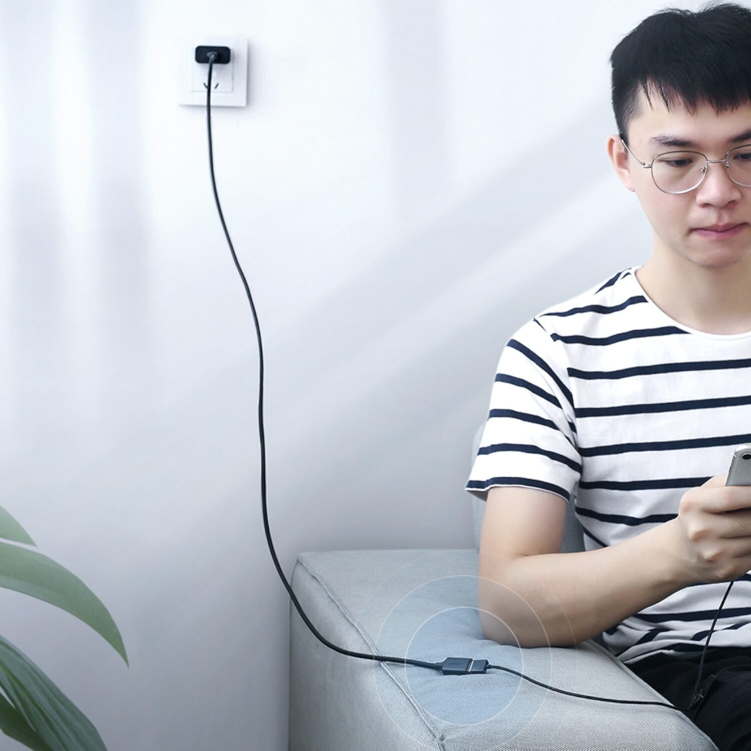 UGREEN USB 2.0 Extension Cable – Male to Female, 480Mbps Data Transfer - 5m - Image 5