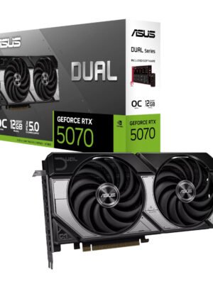 ASUS Dual GeForce RTX 5070 12GB GDDR7 OC Edition Graphics Card