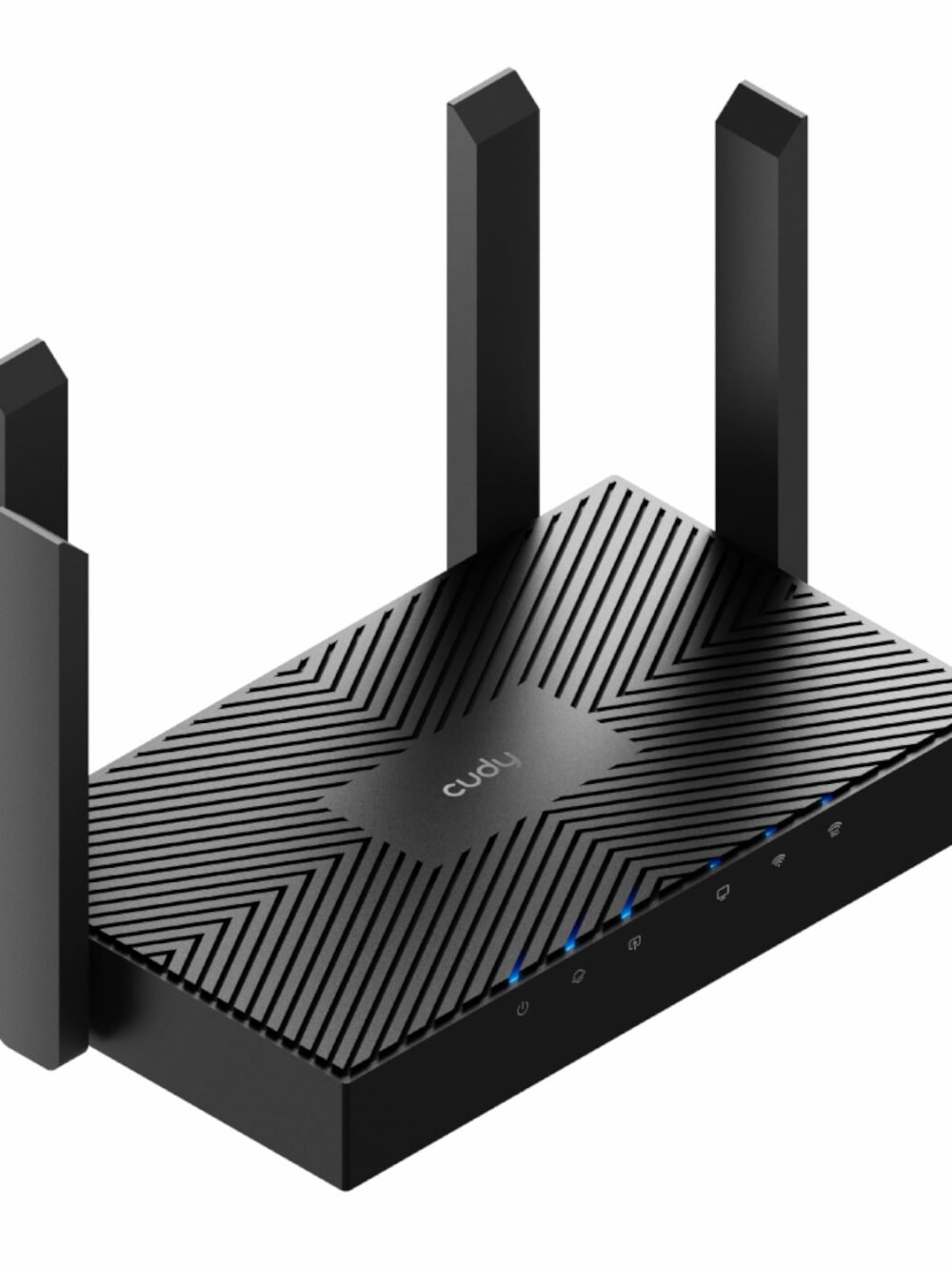 Cudy AX3000 5-Port Gigabit Dual-Band Wi-Fi 6 Mesh Router – Black