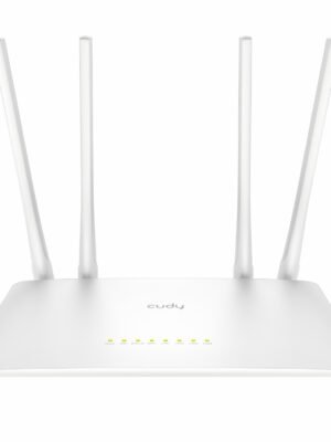 Cudy WR300S 300Mbps 5-Port Wi-Fi 4 Router – White