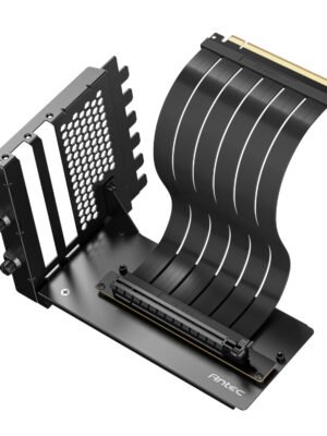 Antec PCI-E 4.0 Riser Cable Vertical Bracket Kit (200mm) - Black