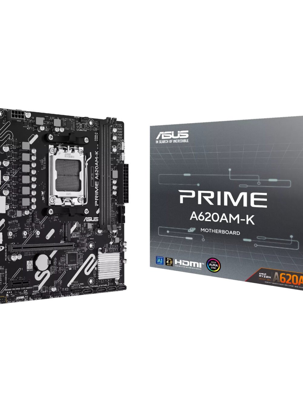 Asus PRIME A620AM-K AM5 M-ATX Motherboard