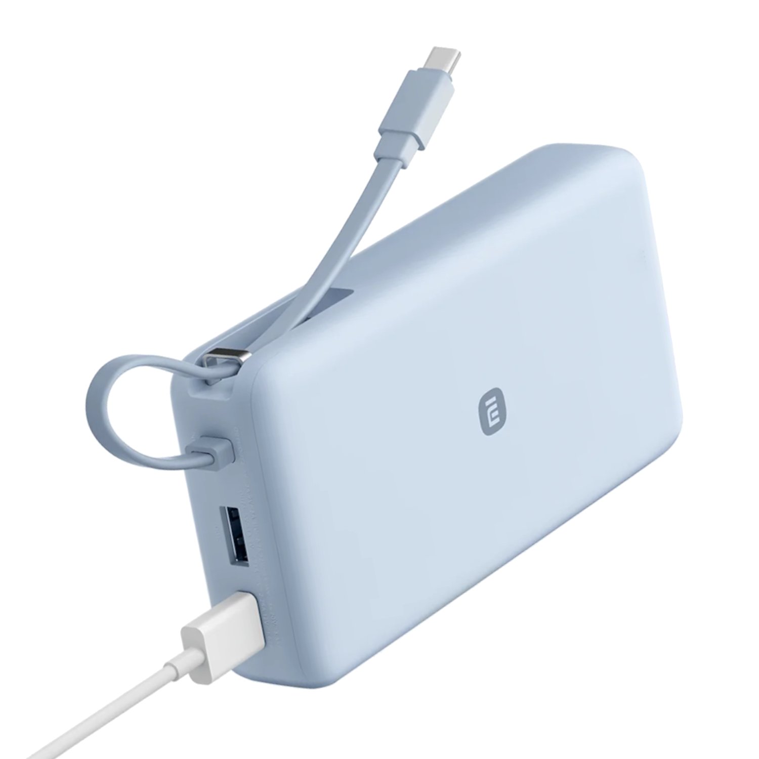 Xiaomi 67W Power Bank 20000 (Integrated Cable) - Ice Blue - Image 4