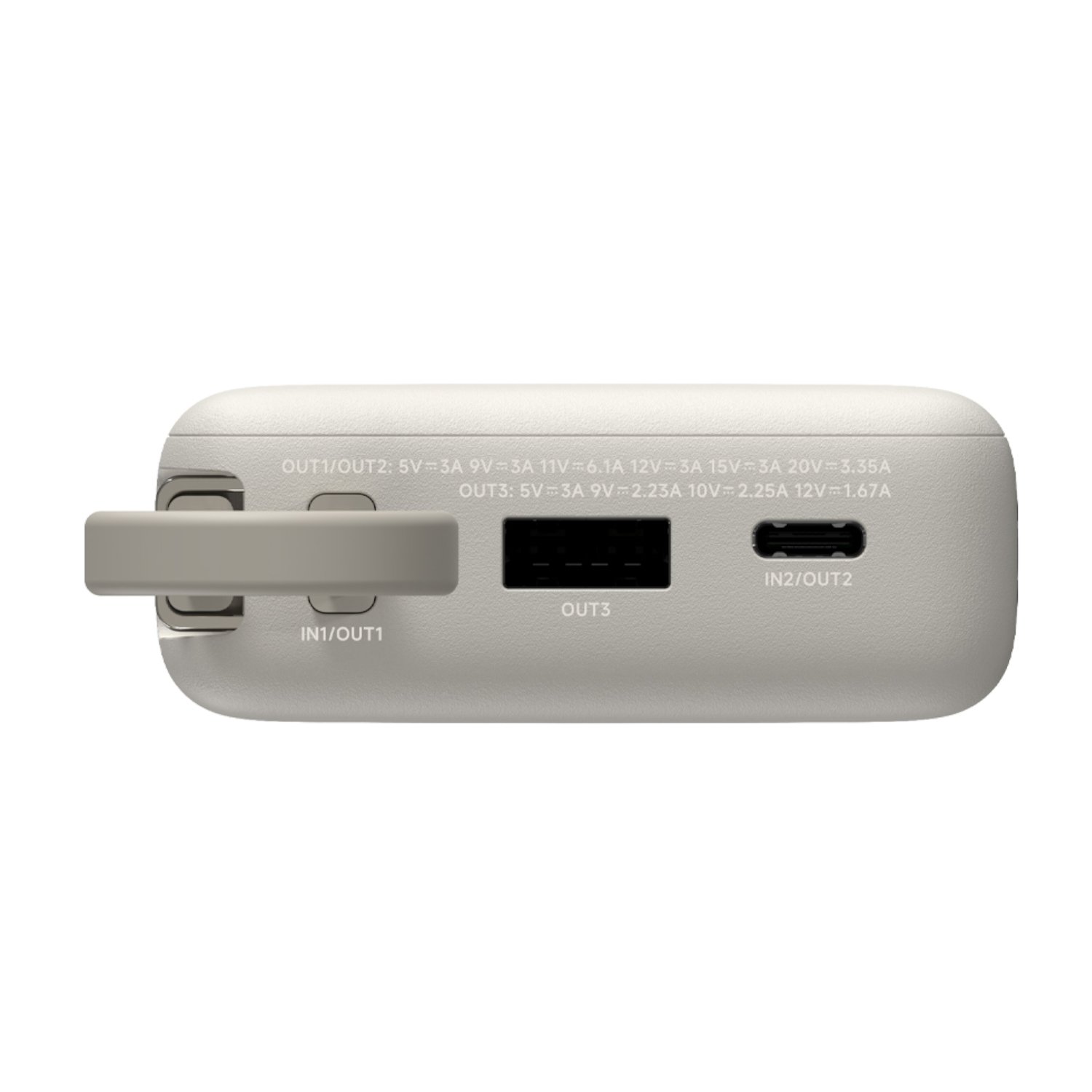 Xiaomi 67W Power Bank 10000 (Integrated Cable) - Tan - Image 5
