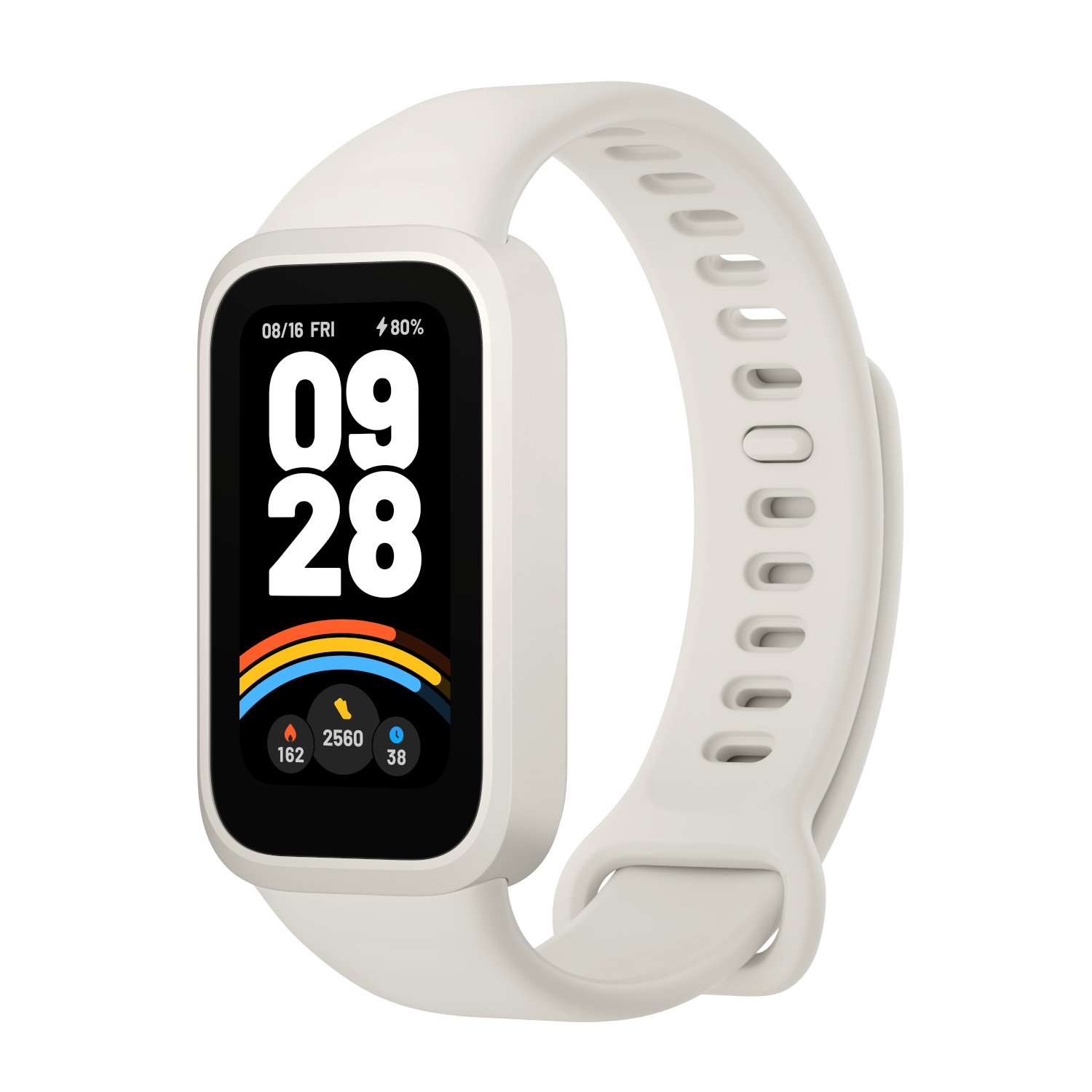 Xiaomi Smart Band 9 Active - Beige White - Image 2