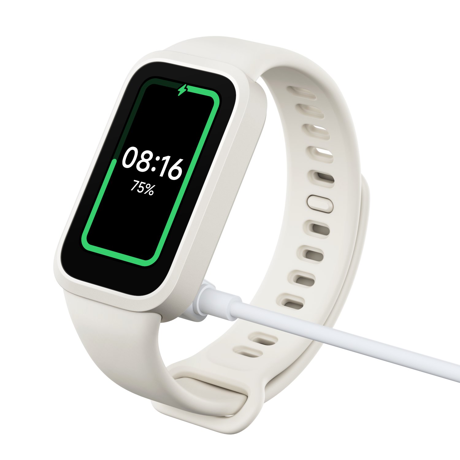 Xiaomi Smart Band 9 Active - Beige White - Image 4