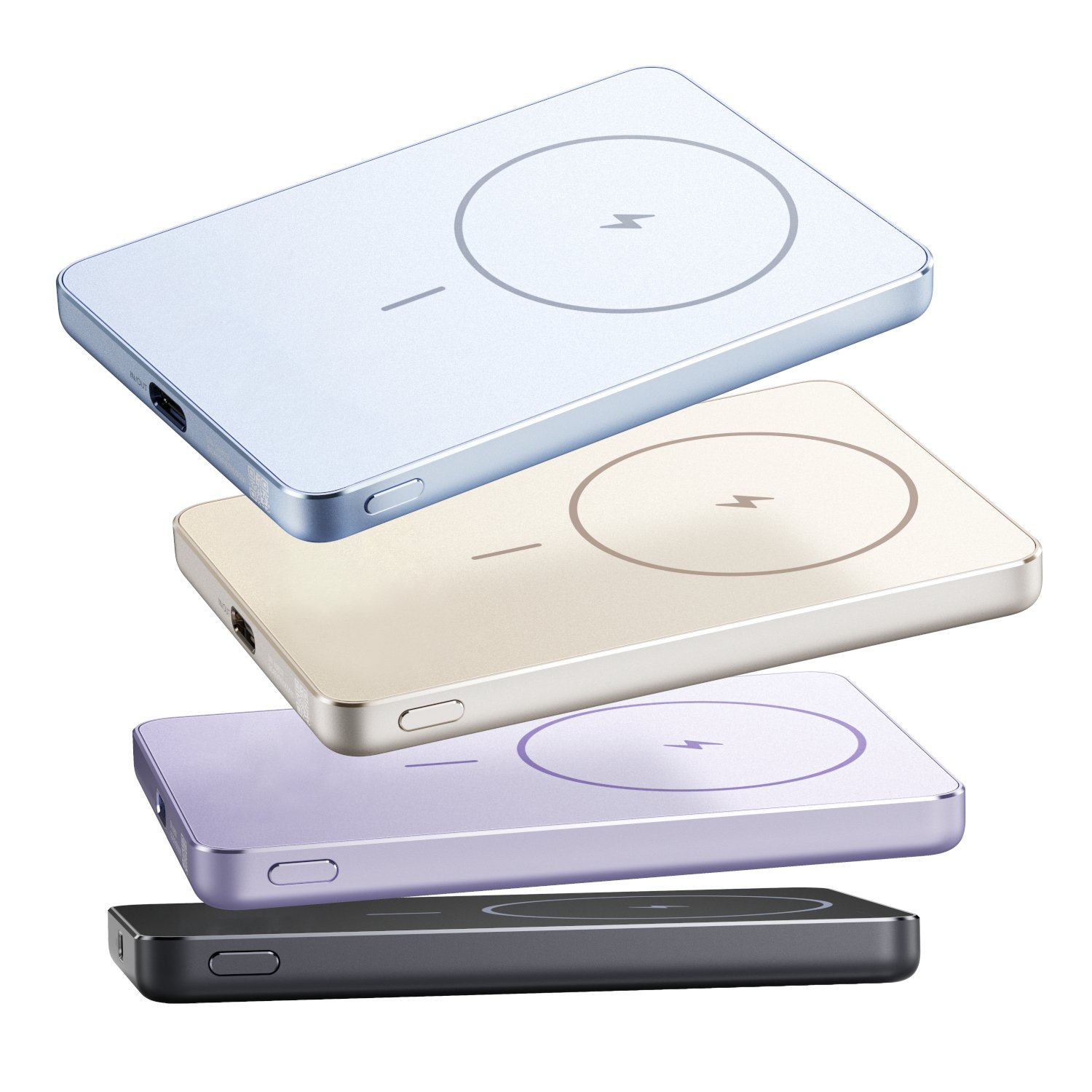 Xiaomi Super Slim Magnetic Power Bank 5000 – Purple - Image 5