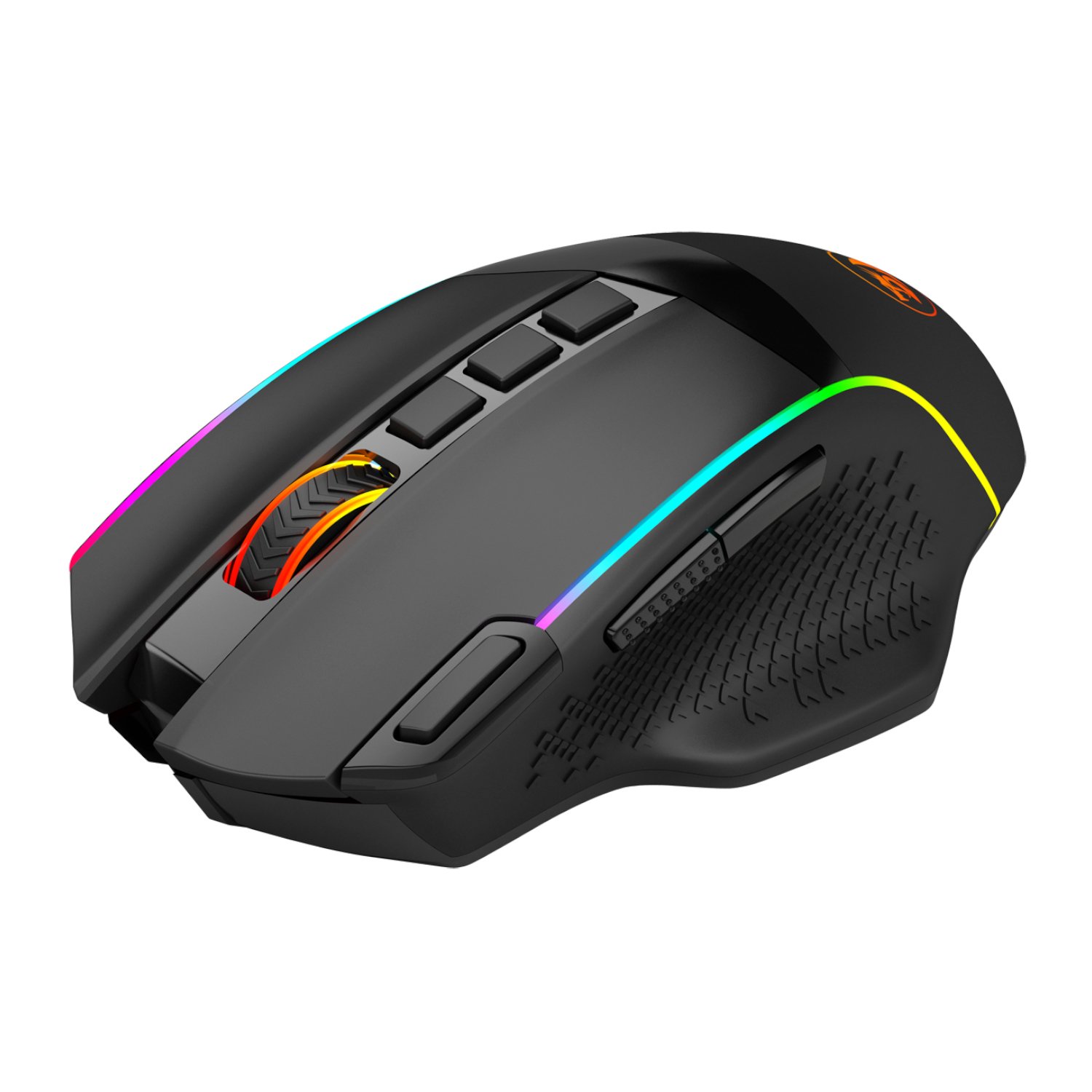Redragon M991 RGB PRO ENLIGHTENMENT 26000 DPI Wireless Gaming Mouse - Black - Image 4