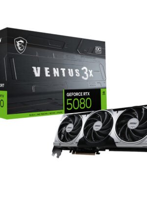 MSI GeForce RTX 5080 16G VENTUS 3X OC PLUS Graphics Card