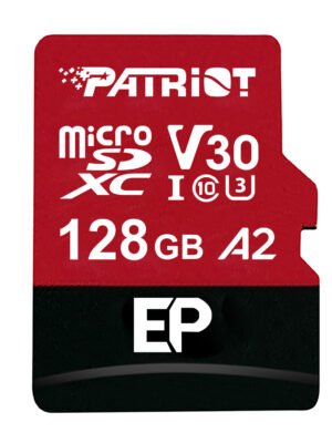 Patriot EP Series 128GB MICRO SDXC V30 A2 (w/o Adaptor)