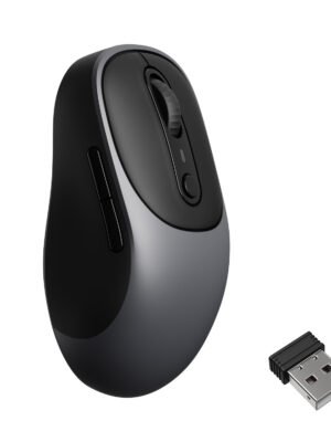 Keychron BM24 Wireless Silent Mouse - Metal Grey