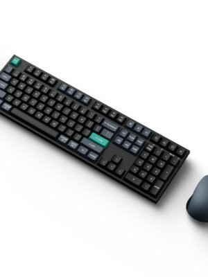 Keychron B36 100% Layout Wireless Keyboard and Mouse Combo – Black/Green
