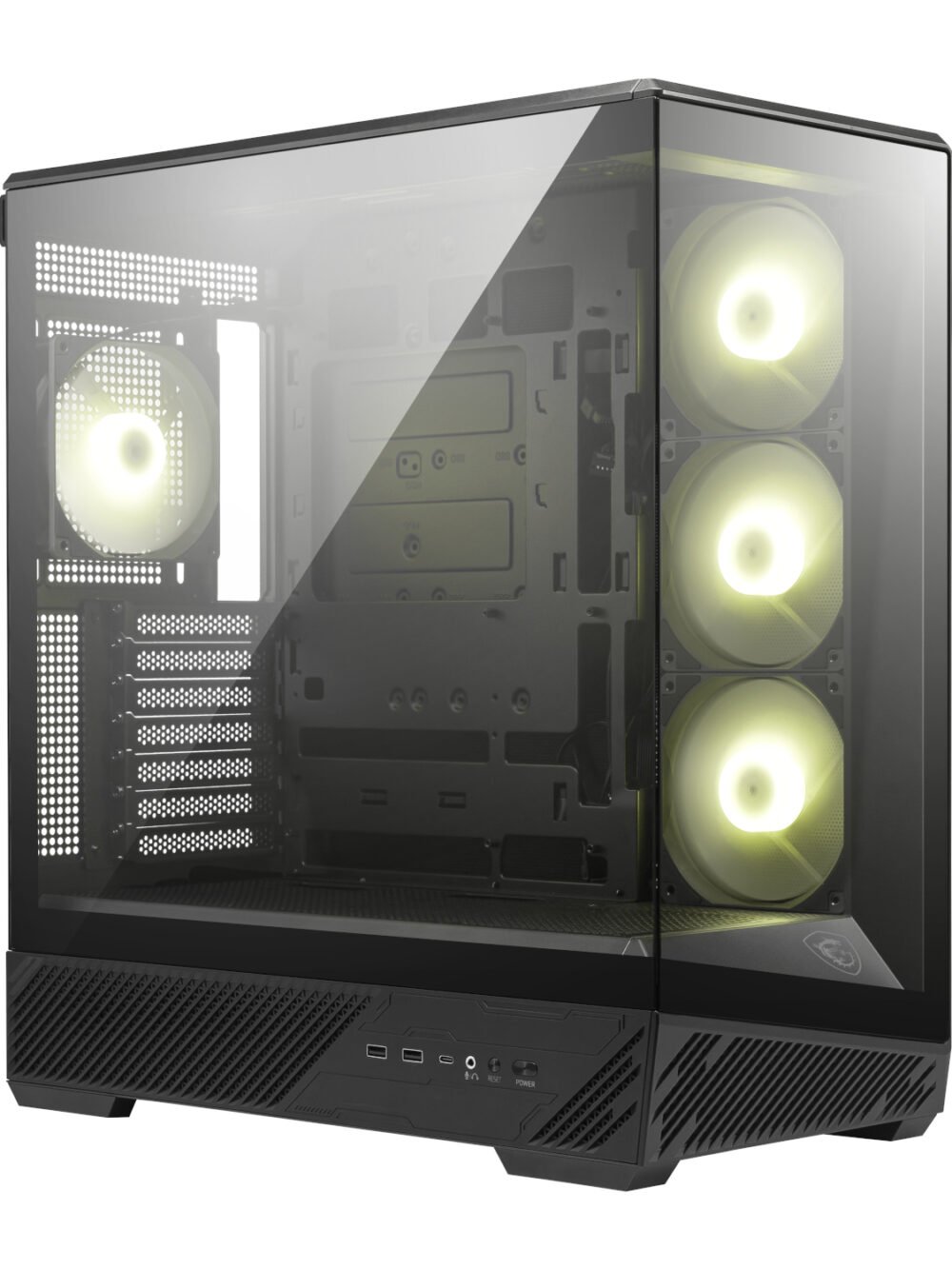 MSI MAG PANO 130R PZ ATX Gaming Chassis - Black