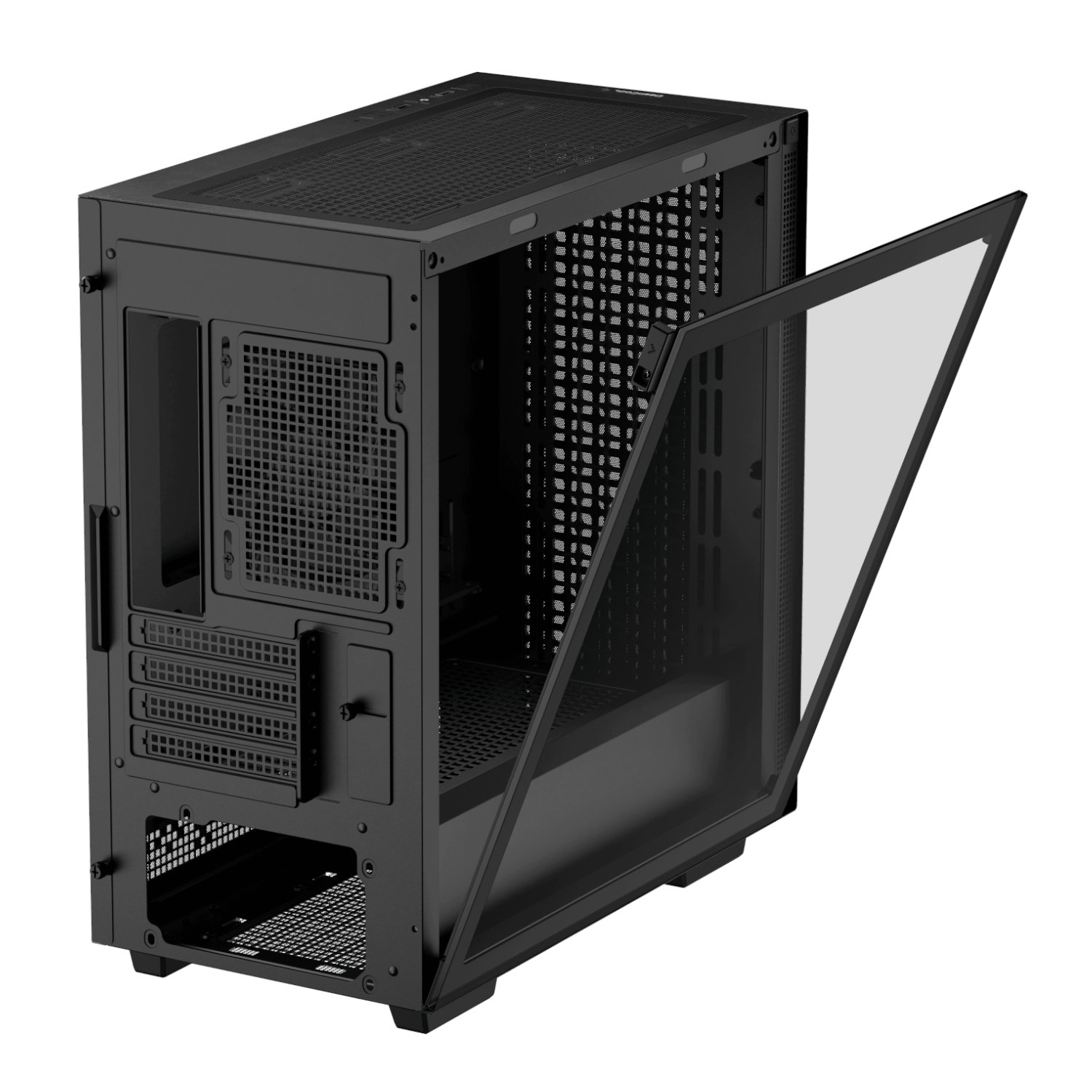 DeepCool CH370 Micro-ATX Gaming Chassis - Black - Image 6