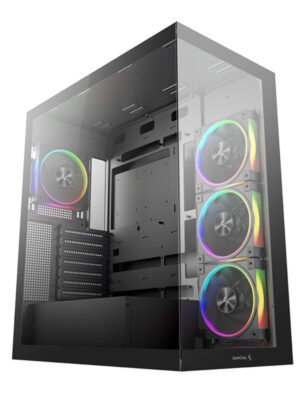 DeepCool CG580 4F V2 ARGB ATX Gaming Chassis - Black