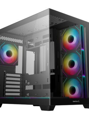 DeepCool CG530 4F ARGB ATX Gaming Chassis - Black