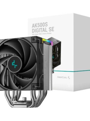 DeepCool AK500S Digital 120mm Air CPU Cooler - Black