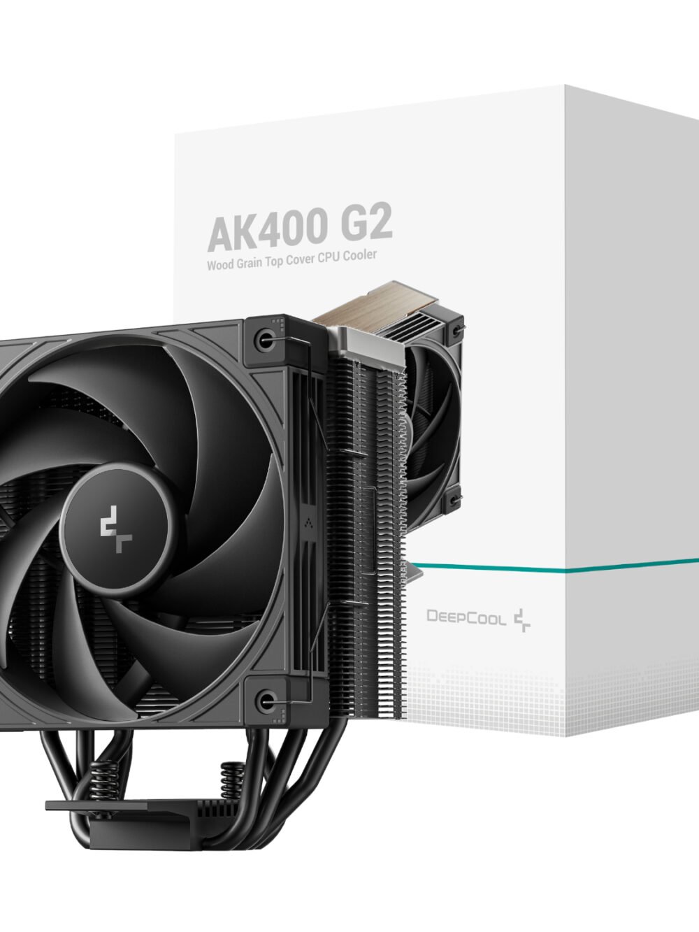 DeepCool AK400 G2 Dark 120mm CPU Air Cooler - Black