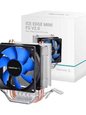 DeepCool Ice Edge Mini FS V2.0 80mm CPU Air Cooler - Blue