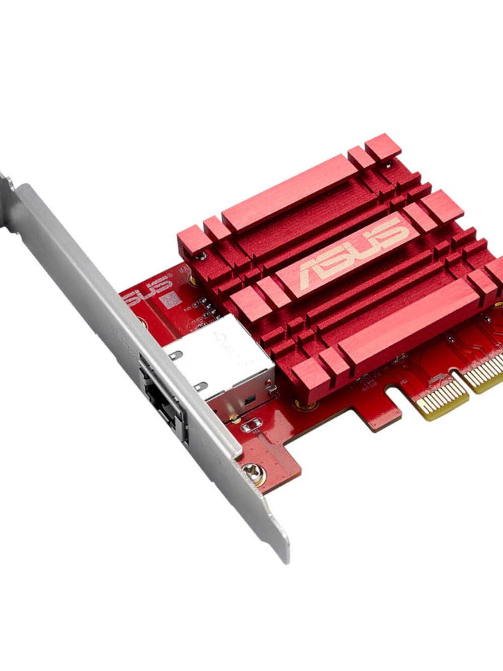 ASUS XG-C100C V3 10Gbps PCIe Network Adapter-RJ45( Red/S)