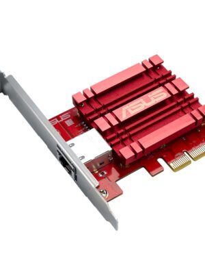 ASUS XG-C100C V3 10Gbps PCIe Network Adapter-RJ45( Red/S)