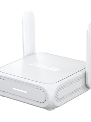 ASUS Go Wi-Fi 7 Dual-Band Travel Router with 5G - White
