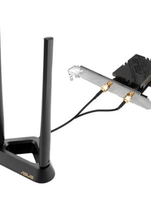 ASUS BE9400 Tri-Band Wi-Fi 7 6GHz PCIe Adapter-Black