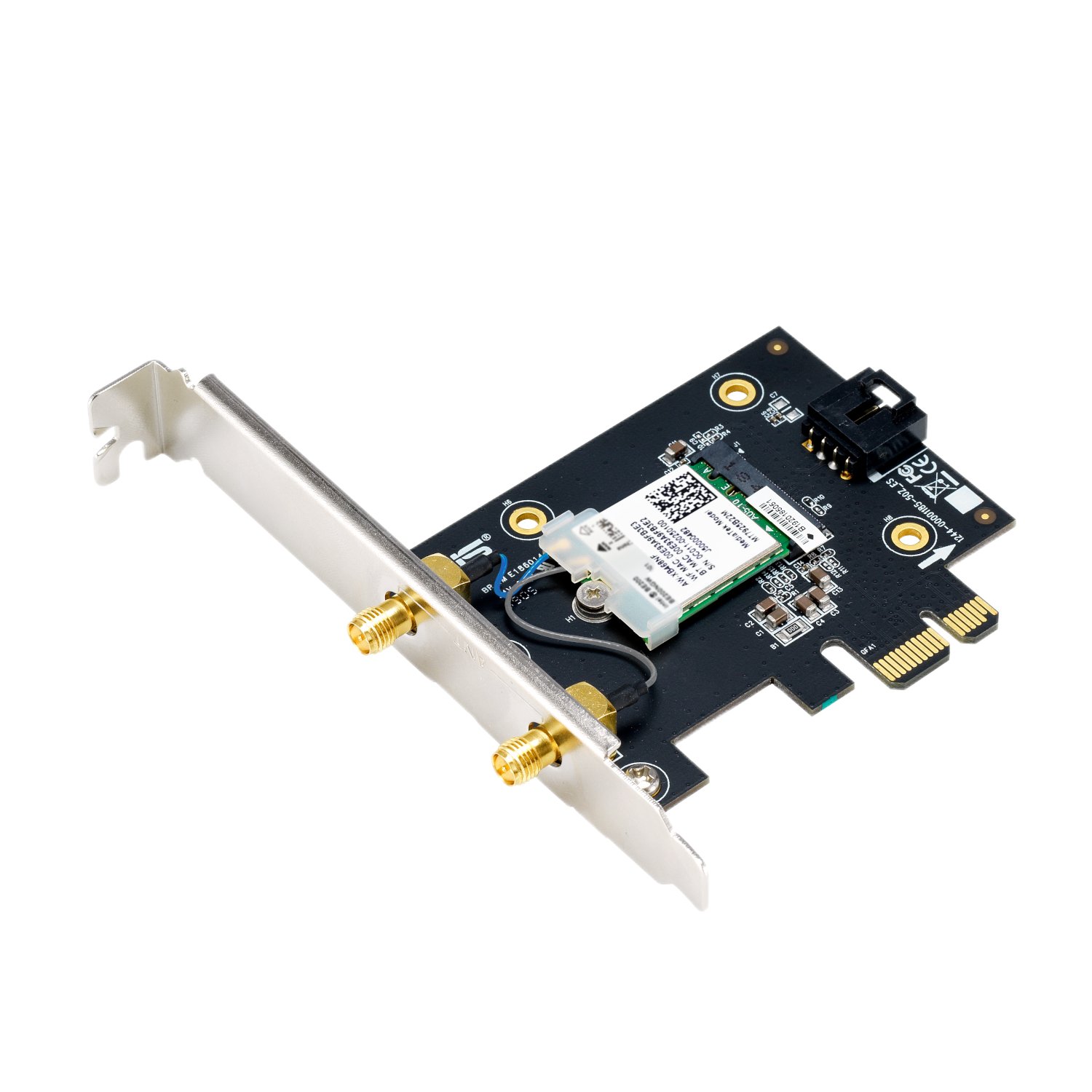 ASUS Wi-Fi 7 Tri-Band PCIe Wireless Adapter with Bluetooth 5.4 – Black - Image 3
