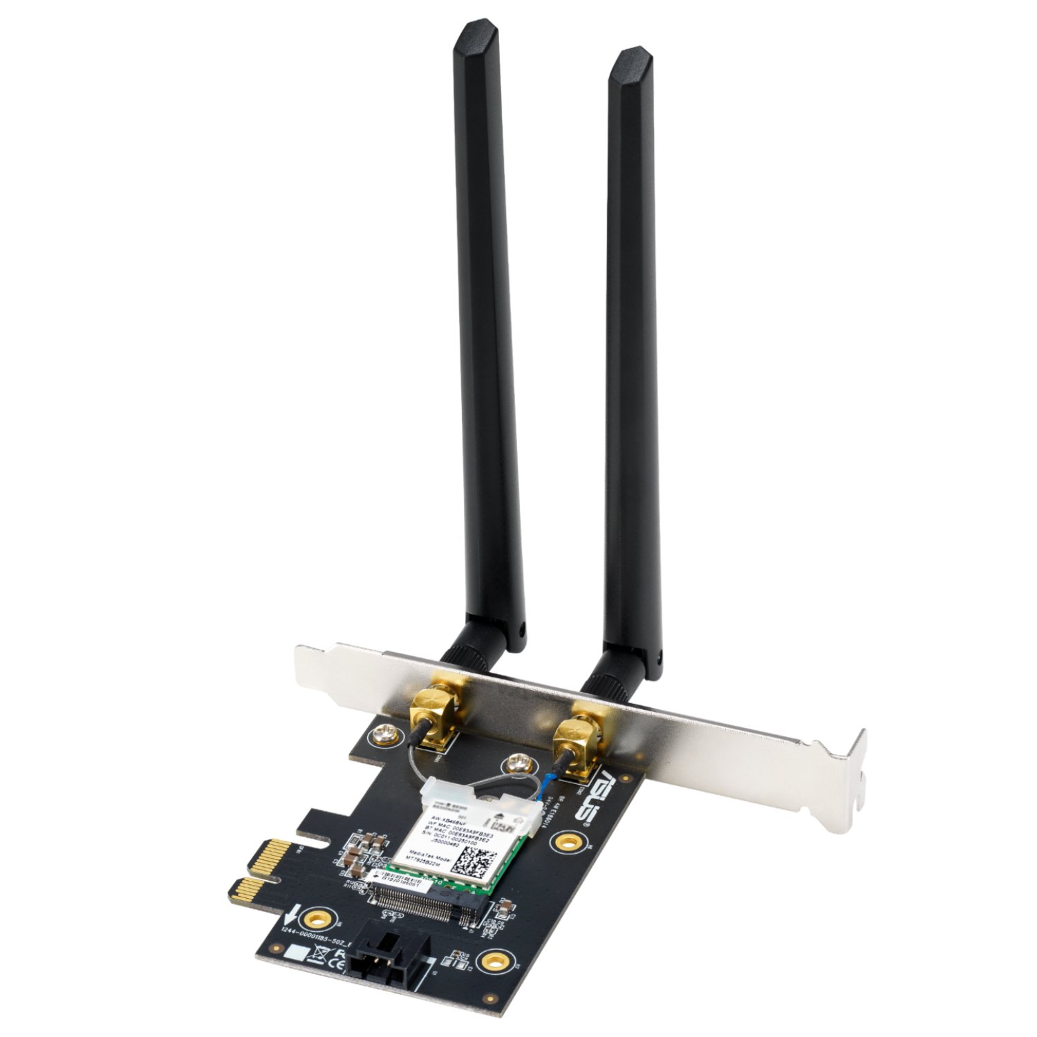 ASUS Wi-Fi 7 Tri-Band PCIe Wireless Adapter with Bluetooth 5.4 – Black - Image 4