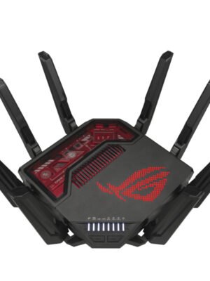 ASUS ROG Rapture BE19000 Wi-Fi 7 Tri-Band Gaming Router with Dual 10G Ports