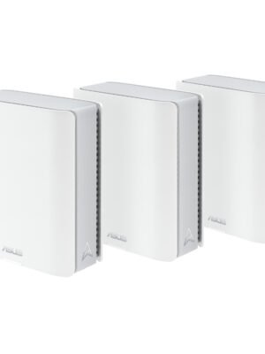 ASUS ZenWiFi BT10 Wi-Fi 7 Tri-Band 10G AiMesh Router Node (3-Pack) – White