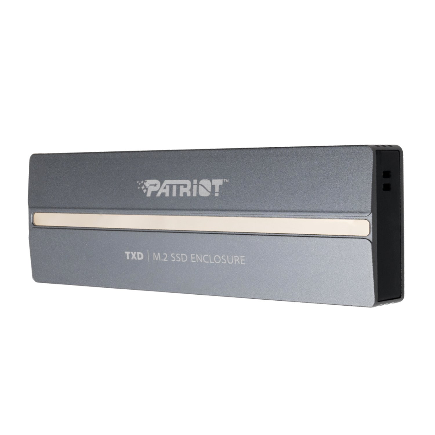 Patriot TXD PCIe M.2 2280 USB 3.2 Gen2 SSD Enclosure - Grey - Image 2