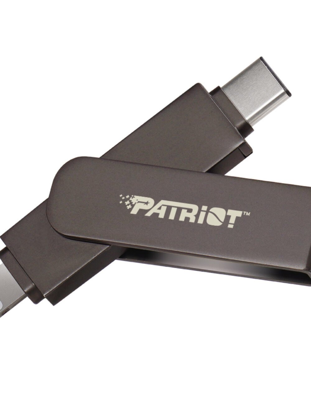 Patriot iLuxe Stick C 256GB USB 3.2 GEN 1 Type C + Lightning Flash Drive - Black