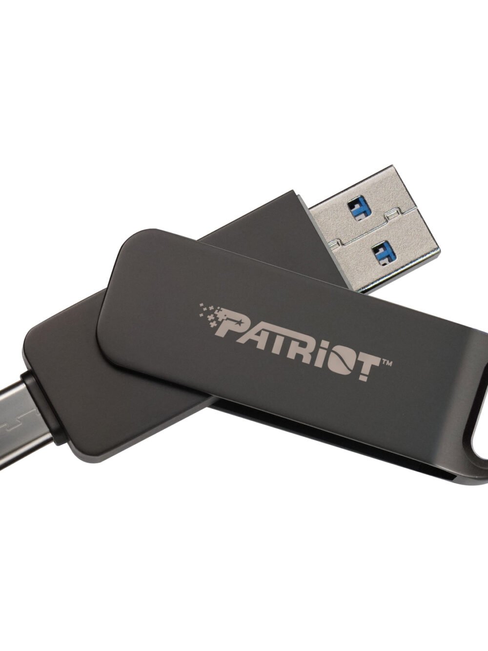 Patriot Rage R550 128GB USB3.2 Swing Type A to Type-C Flash Drive