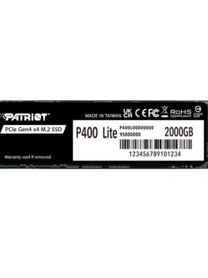 Patriot P400 Lite 2TB M.2 PCIe Gen 4 x4 NVMe SSD