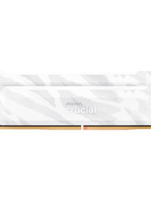 Crucial Pro Overclocking DDR5-6400 32GB Desktop Gaming Memory Kit (16GB x 2) – White