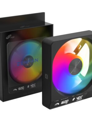 FSP ZENFAN 120mm ARGB PWM Smart Fan - Black